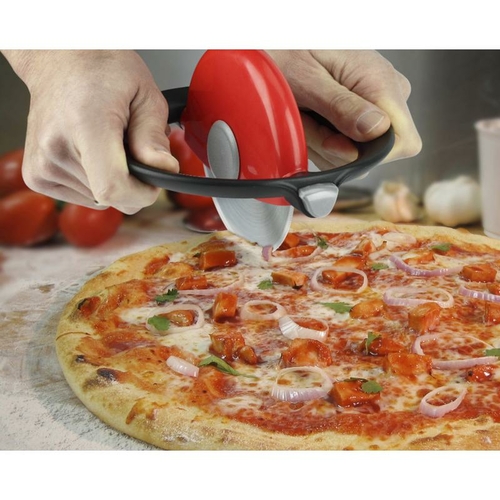 Urban Trend  Halo  Red/ Black  Plastic/Stainless Steel  Pizza Wheel - Image 2